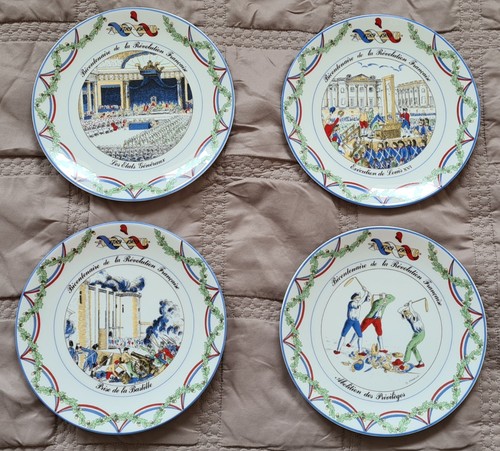 Lot assiettes bicentenaire - lot,