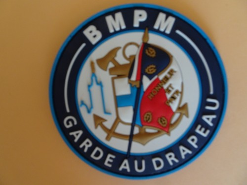 écusson pompier garde - , au