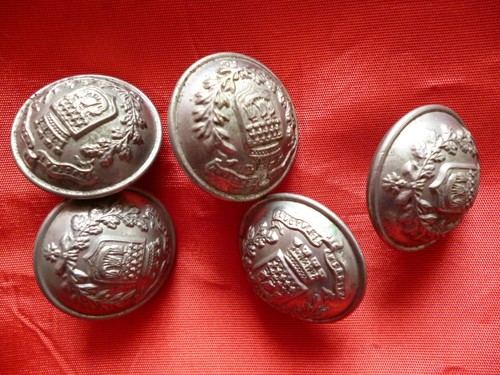 Lot boutons militaire w - de, t,w