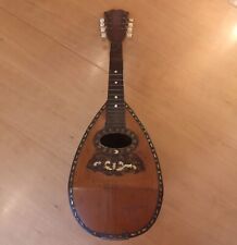 Mandoline signée Luigi Torelli dans son étui fin XIX°