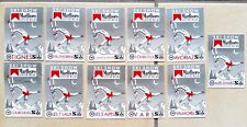 Lot 11 Autocollant ancien MARLBORO SKI SHOW  sticker Salomon Rossignol vintage