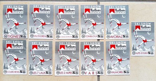 Lot autocollant ancien - 11,