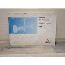 Deutz Moteur 1013 - Catalogue pieces detachees 2000