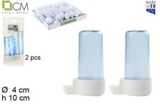 2 Mangeoires pour Oiseaux Auge à Nourriture Auget Distributeur pour Cage