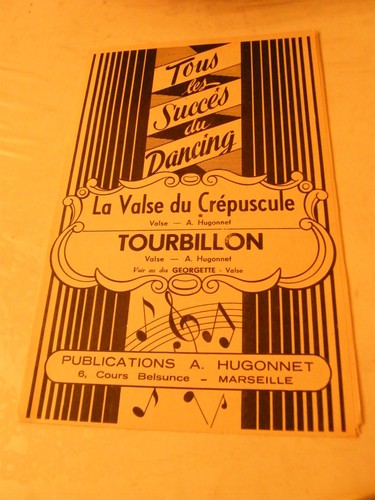 Partition valse du - "partition,