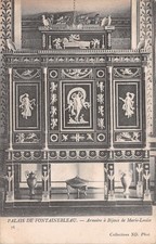 77-FONTAINEBLEAU LE PALAIS ARMOIRE A BIJOUX DE MARIE LOUISE-N�T2507-E/0307