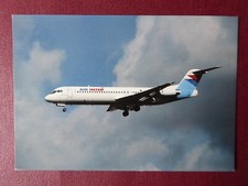 CARTE POSTALE AVIATION POST CARD FOKKER 100 AIR INTER F-GPXA PI 861