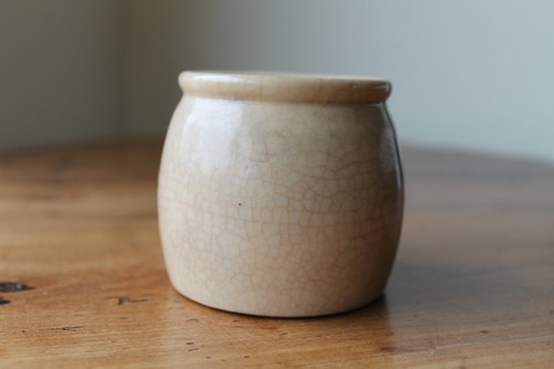 Ancien pot yaourt - pot, en