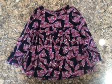 Gap Toddler Girls Heart Bows Long Sleeve Knit Top Size 4