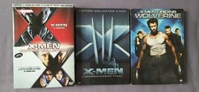 Lot DVD - X-Men 1.5 (version longue) , X-Men 2 & X-men 3 steelbook + Wolverine
