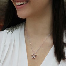 Stylé Voeux Étoile Avec