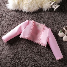 Fille Veste Boléro Satin