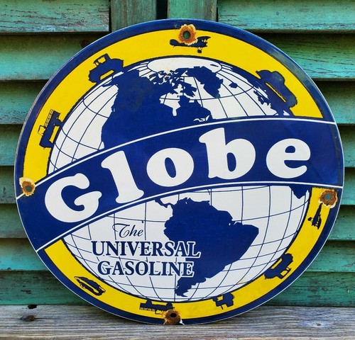 Old vintage globe the - old, "the