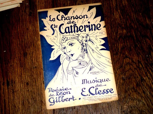 Chanson sainte catherine - sainte,