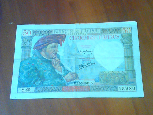 Billet france ancien - france,
