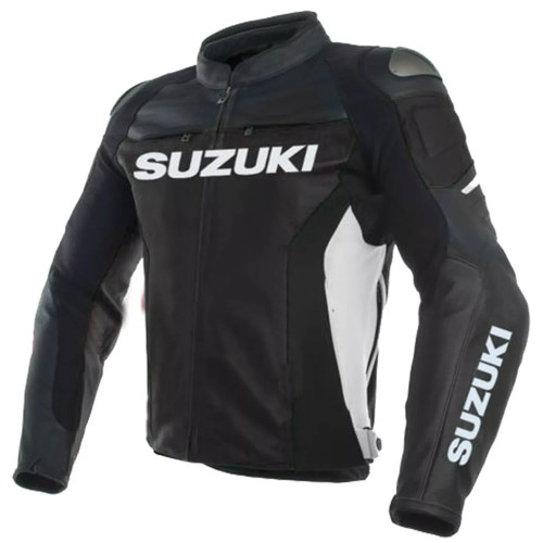 Hommes cuir blouson - , suzuki