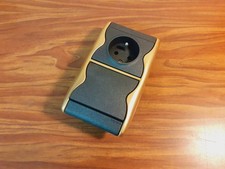 legrand Sagane Xelio or graphimat appareillage double poste  interrupteur  prise