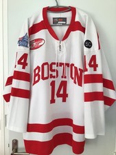 NCAA Worn Jersey Maillot Hockey NHL Boston College Nike authentic Glass 2008/09
