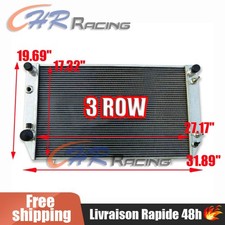 3 ROW Aluminum Radiator For