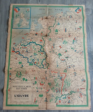Très ancienne carte nord - nord, est