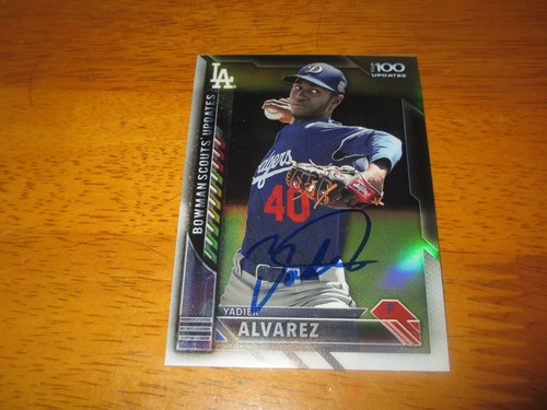 Yadier alvarez signed - signed, 2016