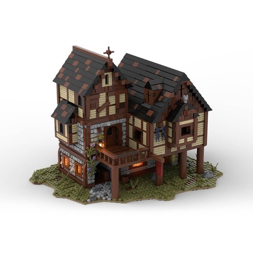 Moc 76694 medieval - moc-76694, tavern