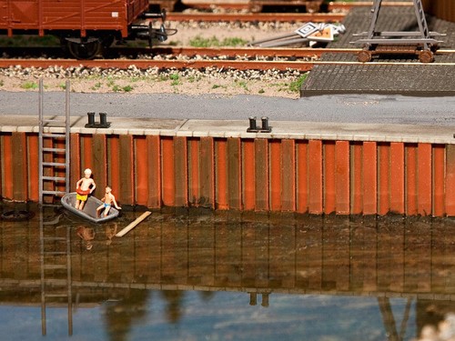 Faller mur quai - faller,