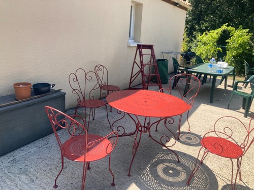 Salon jardin vintage - jardin,