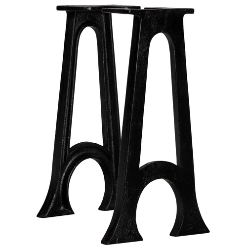 Pied banc cadre en y - cadre,