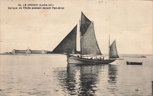 Croisic barque de - le, peche