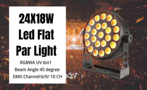 6in1 slim par led stage - par, light