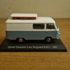 Voiture De Collection 1 /43 Hymer Caravano 3 Sur Borgward B 611 1961
