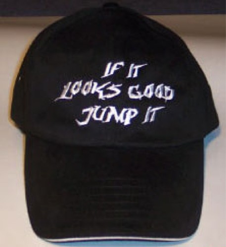 Crazy rider hat it - crazy,
