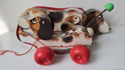 Lot jouet bois mecanique - bois,