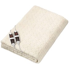 Beurer UB 56 Teddy Double Surmatelas chauffant 120 W blanc