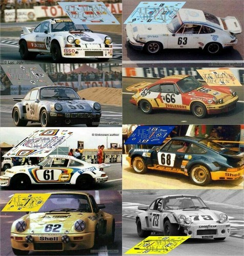 Decals porsche 911 carrera - decals,