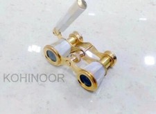 Jumelles télescope en verre espion style nacre vintage aspect fonctionnel cadeau