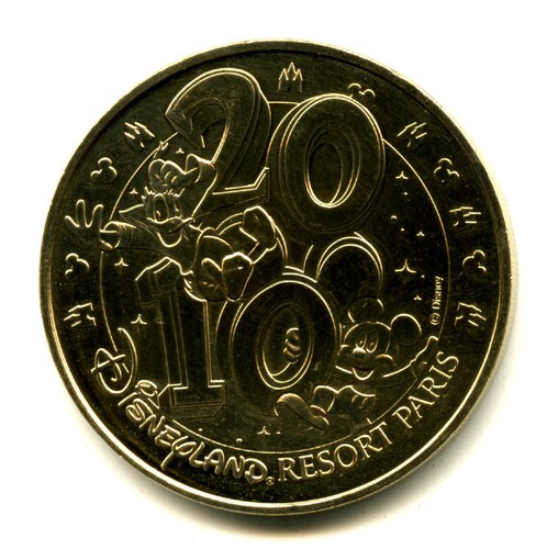 Disney 2010 monnaie - disney, 2010,