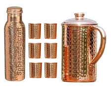 Pichet à eau en cuivre pur