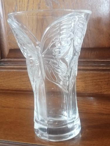 Vase cristal arques décor - cristal, d'arques