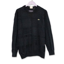 Pull Lacoste 100% Laine Bleu