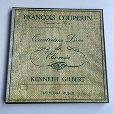 COUPERIN  - Clavecin/Gilbert HARMONIA MUNDI HM4 363/4/5/6 - Box 4 LP SEALED 1979