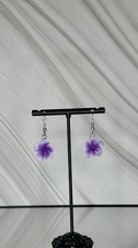 Boucles oreilles plumeria - boucles,
