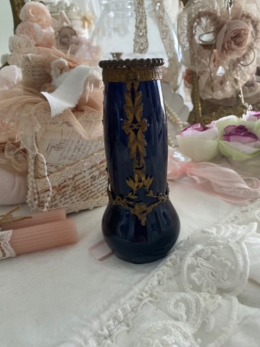 Petit vase porcelaine bleu - vase,