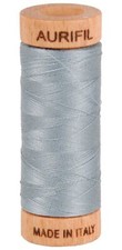 80 WT fils de coton égyptien 2798 m 280 metres #2610 Lt. Blue Grey