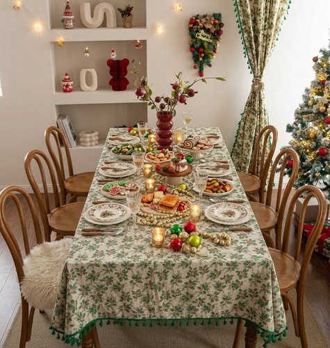Nappe noël coton et - de,