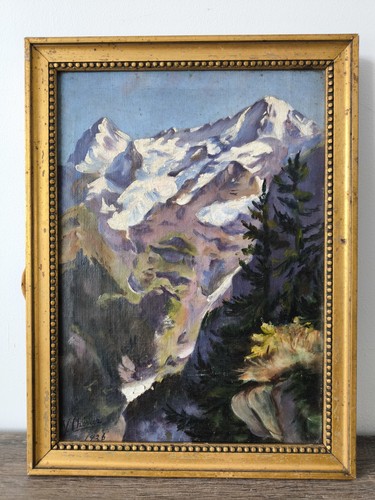 Tableau ancien huile sur - ancien,