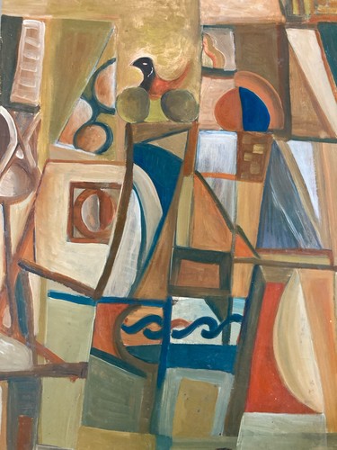 Peinture huile sur - huile, papier