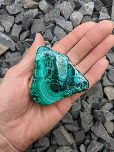 Malachite chrysocolle à - 1,
