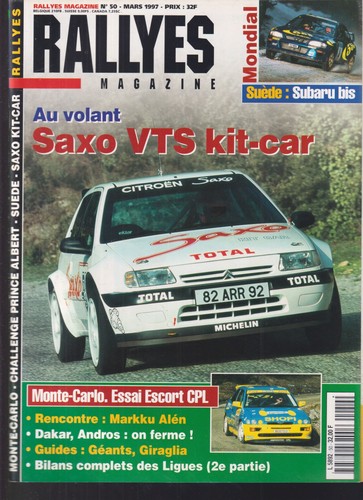 Rallyes magazine subaru - n°50,